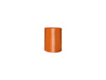F86 Terracotta - SOFT Poly satinbånd 100 mm.