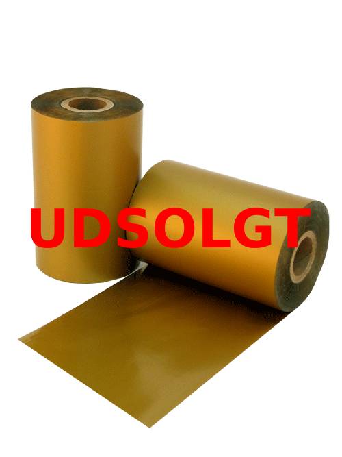 Folie Mat Guld-Voks/Resin 110mm. - UDV