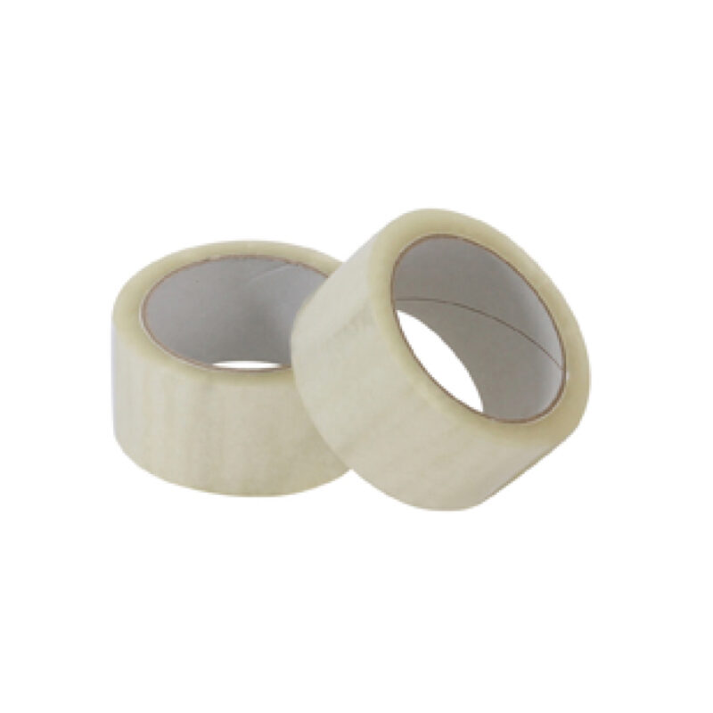 Pakketape klar low Noise Antal pr. kasse 36 ruller 50 mm. x 66 m.