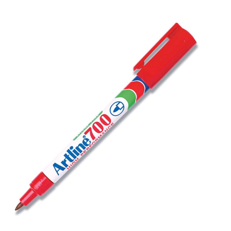 Rød Artline marker - 700