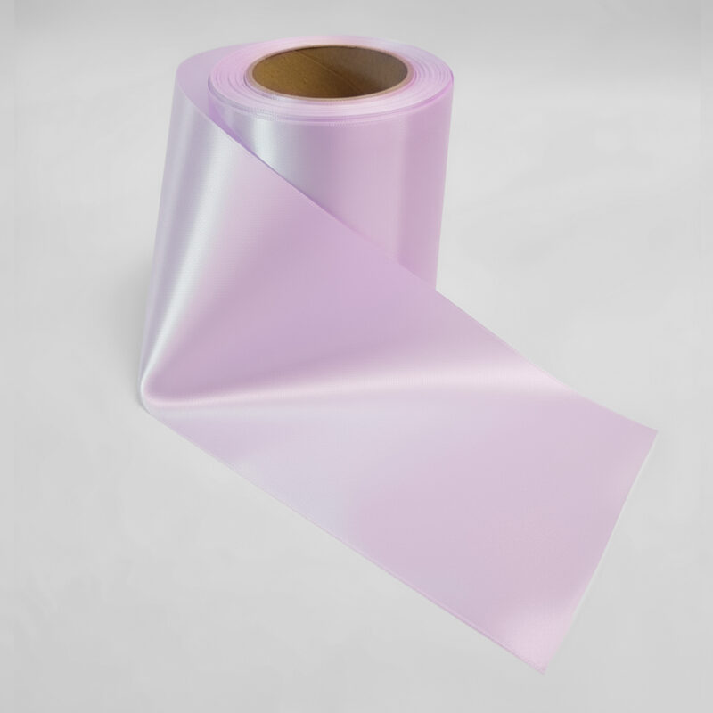 F04 Rosa - SOFT Poly satinbånd 75 mm.