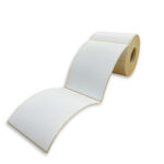 Hvid Thermo Etiket 100x150 mm neutral - fragtetiket