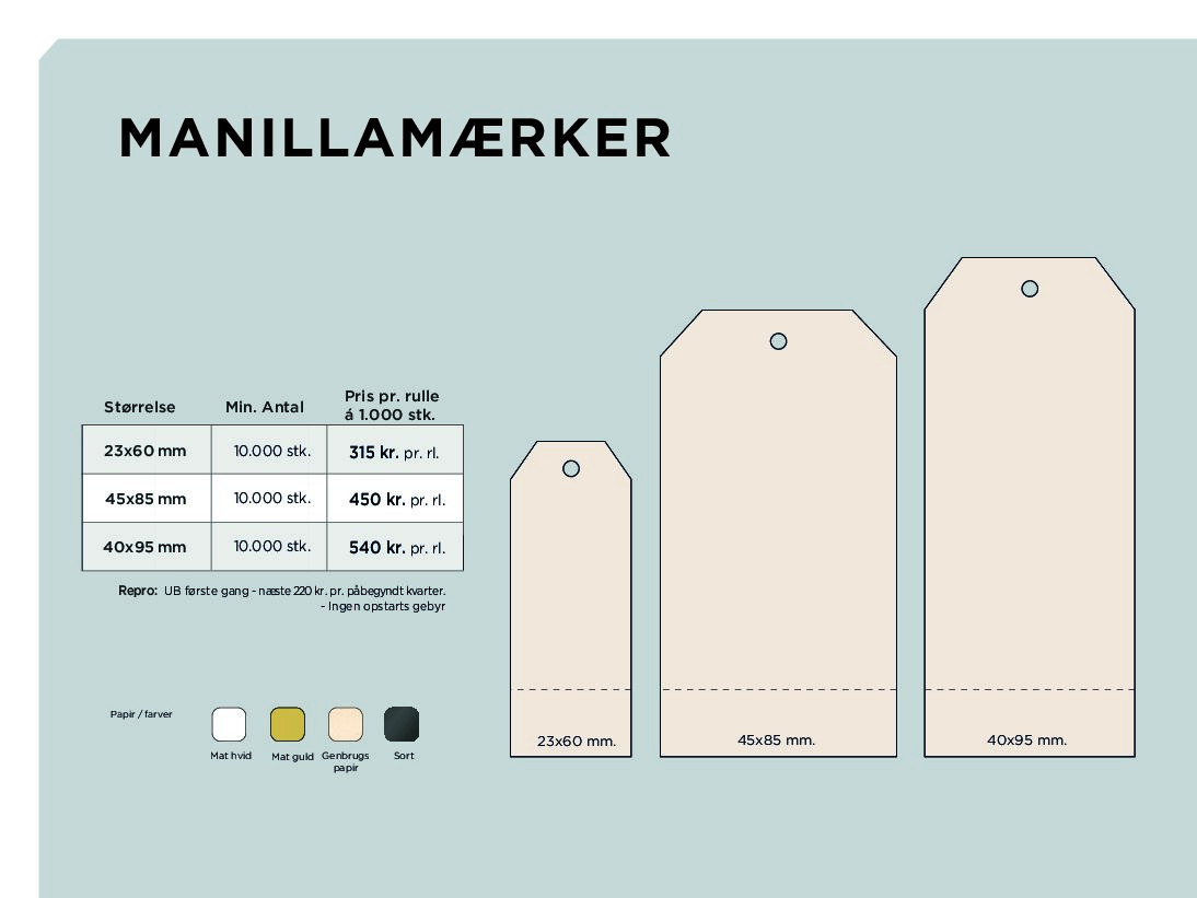 Pynteetiket/logoetiket i rulle - Oval