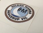 Klubmærke vejrbestandigt - Ø95mm - med eget logo