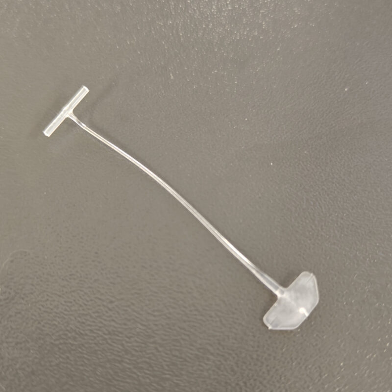 Transparent tekstilsnor, standard - 40 mm.