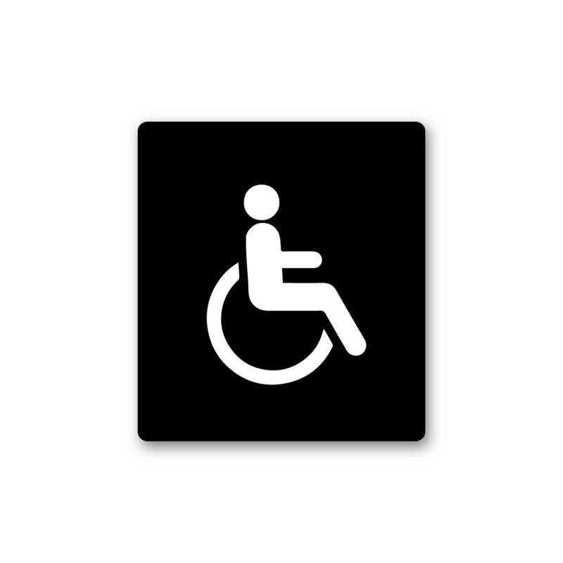 WC Piktogram Sort – Handicap 180x200 mm