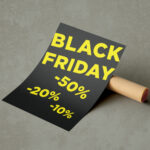 Black Friday gadeskilt m/procenter