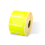 Gul termo Etiket 55x25 mm sensor hul - Aft. lim